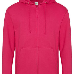 Zip Hoody | Just Hoods | Sweater | Gr. L | Hot Pink | NEU