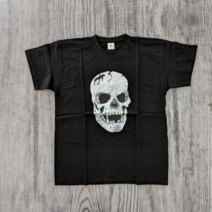Totenkopf T-Shirt Schwarz Gr. L NEU