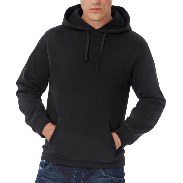 Hoodie | B&C | Kapuzen Sweater | Gr. 4XL | Schwarz