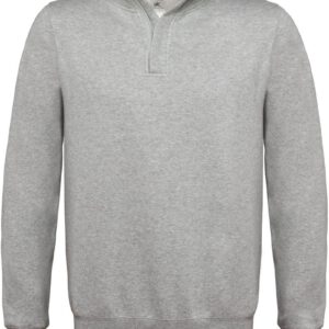 Zip Sweatshirt | B&C |Gr. XXL | Heather Grey | NEU
