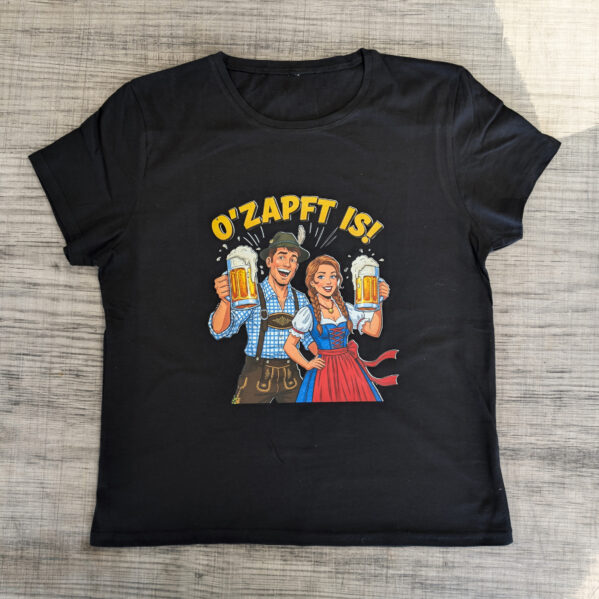 O'Zapft is! Damen T-Shirt | Dein Shirt für die Wiesn 2025